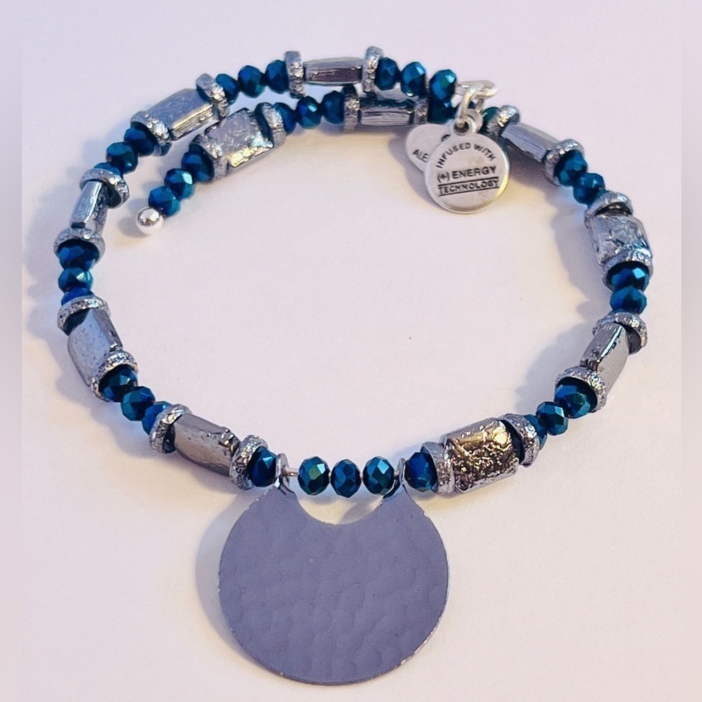 Alex and Ani Vintage 66 “Norway” Wrap Bracelet. Silver Finish. - Picture 4 of 6